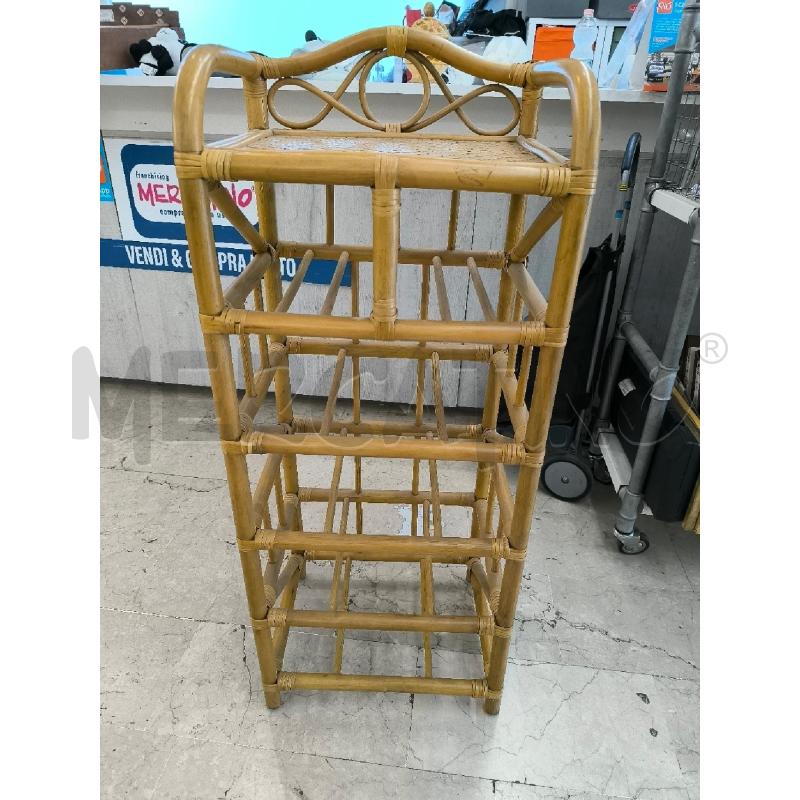 MOBILE PORTA BOTT E OGG IN VIMINI | Mercatino dell'Usato Mestre 1