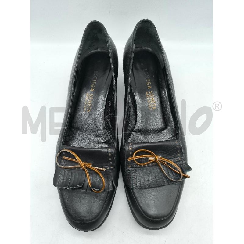 MOCASSINI DONNA BOTTEGA VENETA NERE | Mercatino dell'Usato Mestre 1