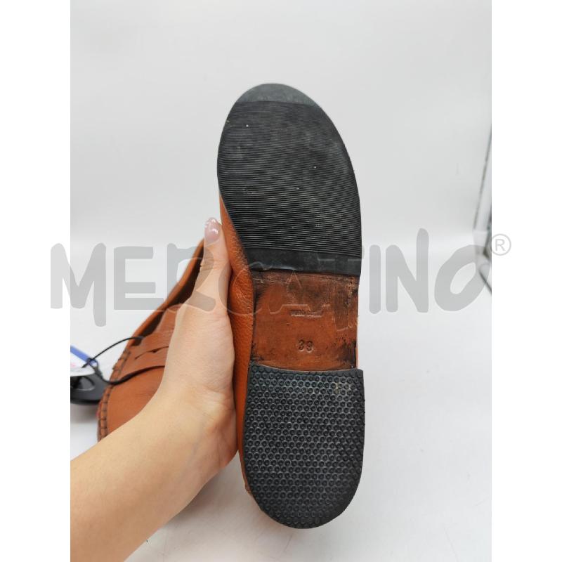 MOCASSINI DONNA VERA PELLE MARRONE | Mercatino dell'Usato Mestre 2
