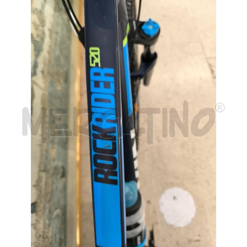 MOUNTAINBIKE ROCKRIDER520 BLU | Mercatino dell'Usato Mestre 2