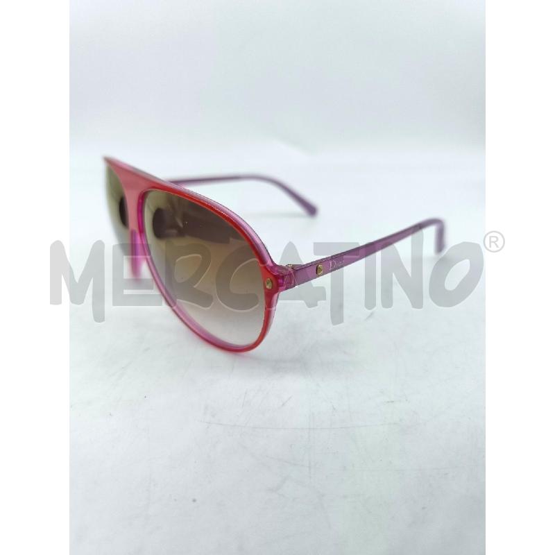 OCCHIALI DONNA CHRISTIAN DIOR ROSSI E VIOLA | Mercatino dell'Usato Mestre 2