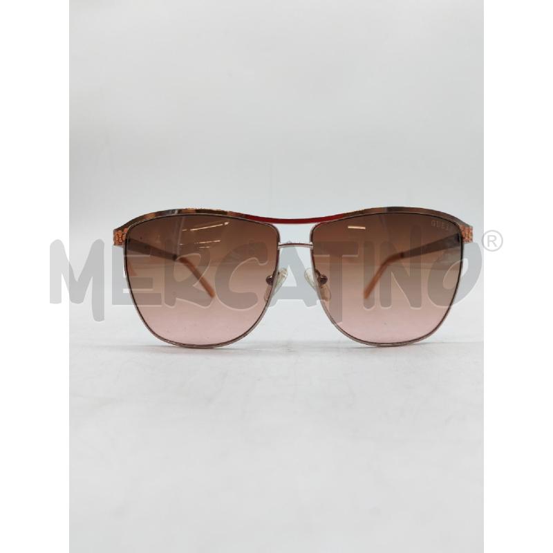 OCCHIALI DONNA GUESS DORATI CON BRILLANTINI ROSA | Mercatino dell'Usato Mestre 2