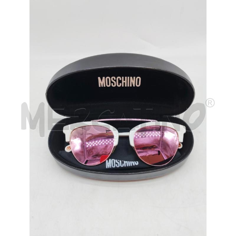 OCCHIALI DONNA LOVE MOSCHINO BIANCHI LENTI SPECCHIATE  | Mercatino dell'Usato Mestre 1