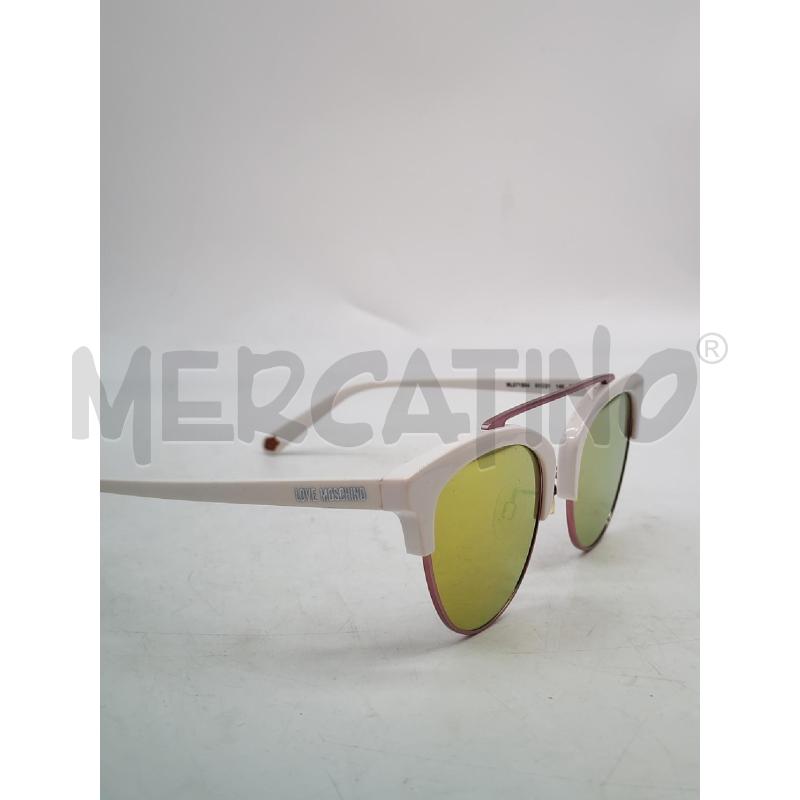 OCCHIALI DONNA LOVE MOSCHINO BIANCHI LENTI SPECCHIATE  | Mercatino dell'Usato Mestre 3