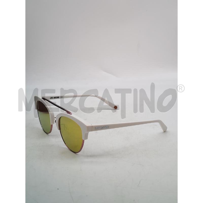 OCCHIALI DONNA LOVE MOSCHINO BIANCHI LENTI SPECCHIATE  | Mercatino dell'Usato Mestre 5