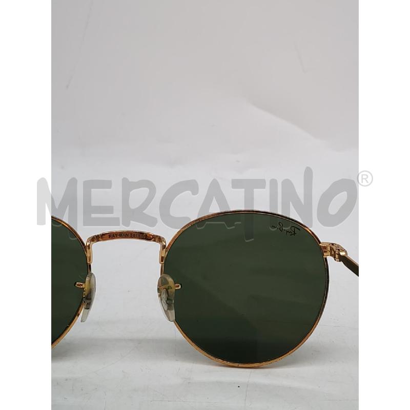OCCHIALI DONNA RAYBAN CON MONTATURA DORATA | Mercatino dell'Usato Mestre 4