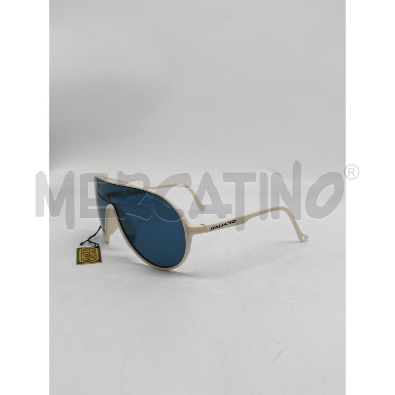 OCCHIALI UOMO ITALIA 90 BIANCHI LENTE BLUASTRA | Mercatino dell'Usato Mestre 2