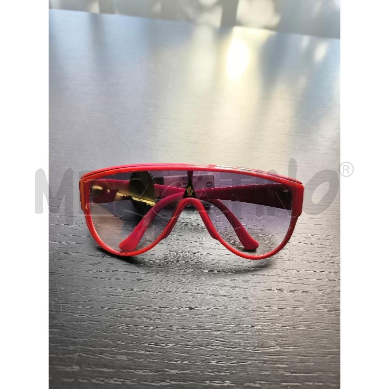 OCCHIALI UOMO MONCLER ROSSI | Mercatino dell'Usato Mestre 1