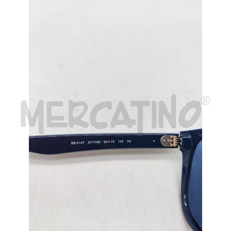 OCCHIALI UOMO RAYBAN BLU | Mercatino dell'Usato Mestre 5