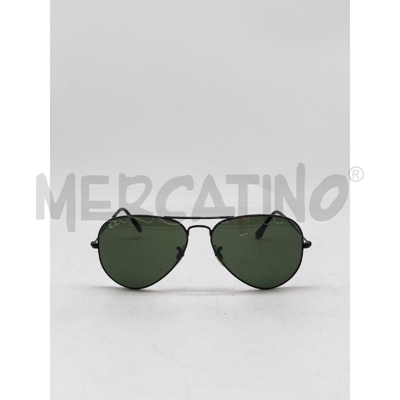 OCCHIALI UOMO RAYBAN GOCCIA NERI | Mercatino dell'Usato Mestre 1