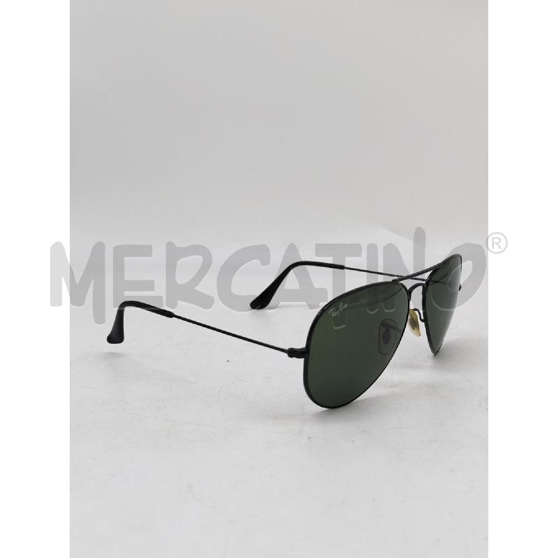 OCCHIALI UOMO RAYBAN GOCCIA NERI | Mercatino dell'Usato Mestre 2