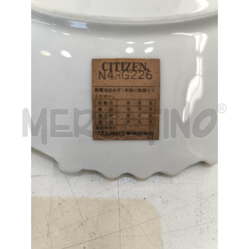 OROLOGIO DA PARETE CITIZEN PIATTO ORIENTALE | Mercatino dell'Usato Mestre 3