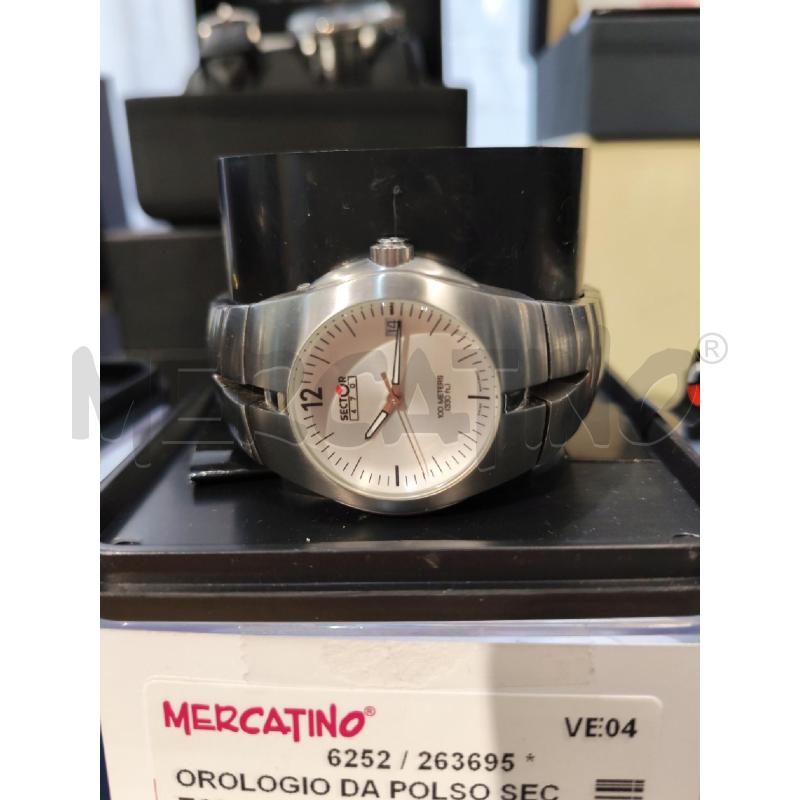 OROLOGIO DA POLSO SECTOR FONDELLO BIANCO | Mercatino dell'Usato Mestre 1
