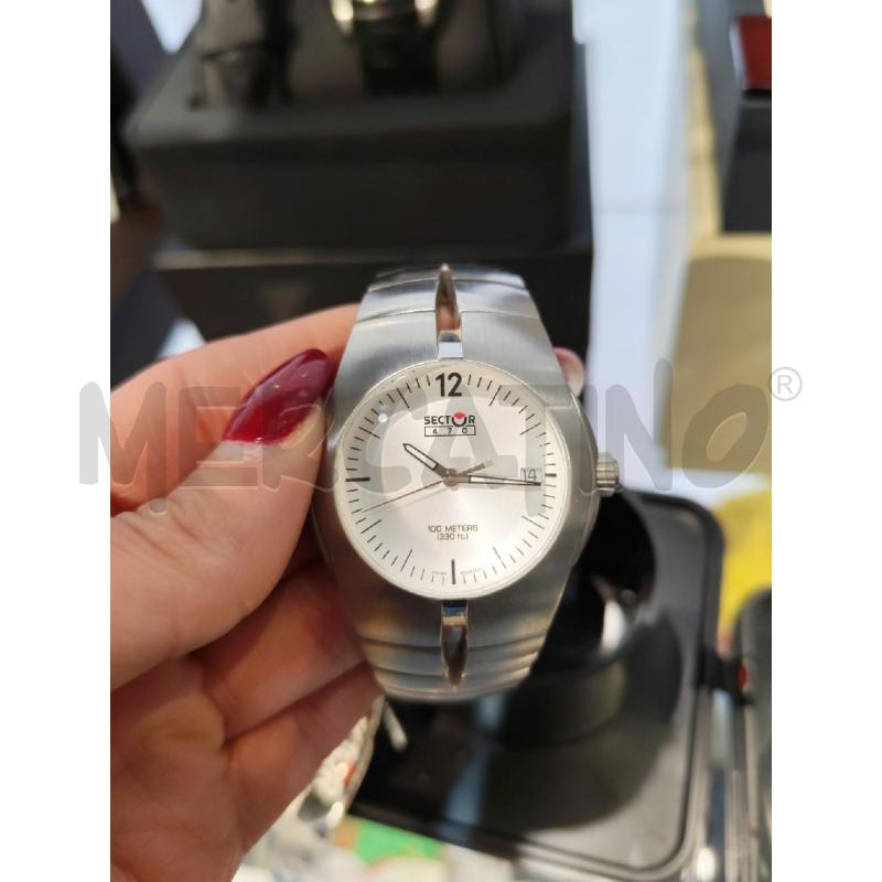 OROLOGIO DA POLSO SECTOR FONDELLO BIANCO | Mercatino dell'Usato Mestre 3