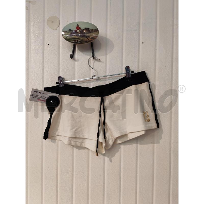 PANTALONCINO DONNA FENDI BIANCO PROFILO NERO | Mercatino dell'Usato Mestre 1