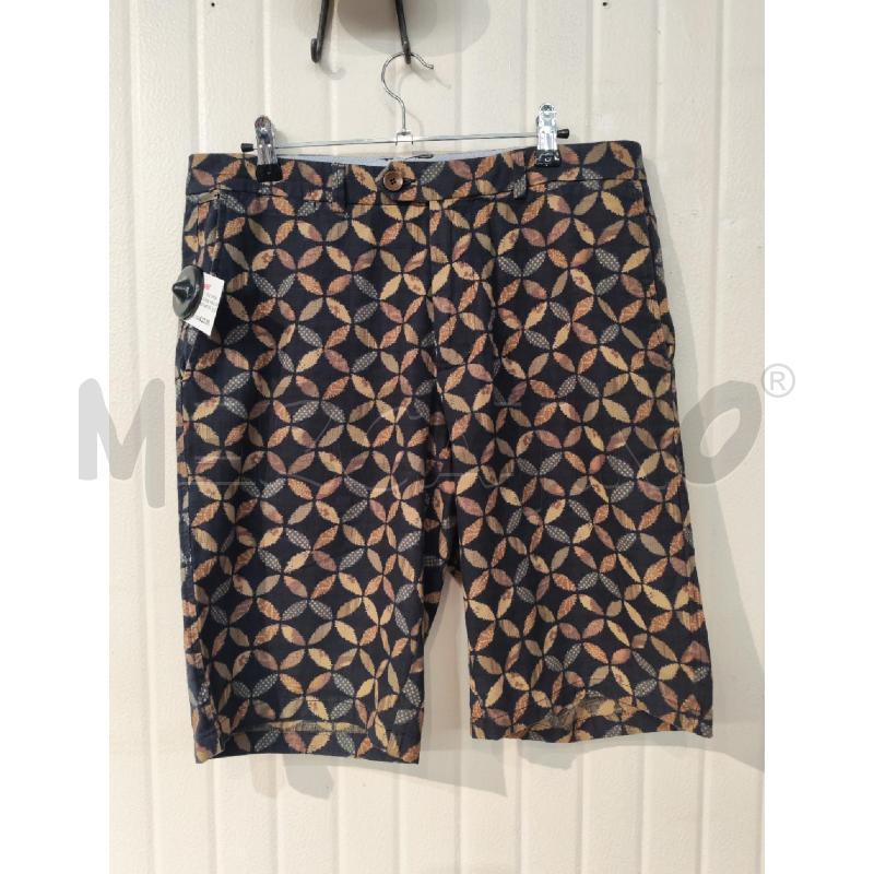PANTALONCINO UOMO SEVENTY BLU FANTASIA MARRONE | Mercatino dell'Usato Mestre 1