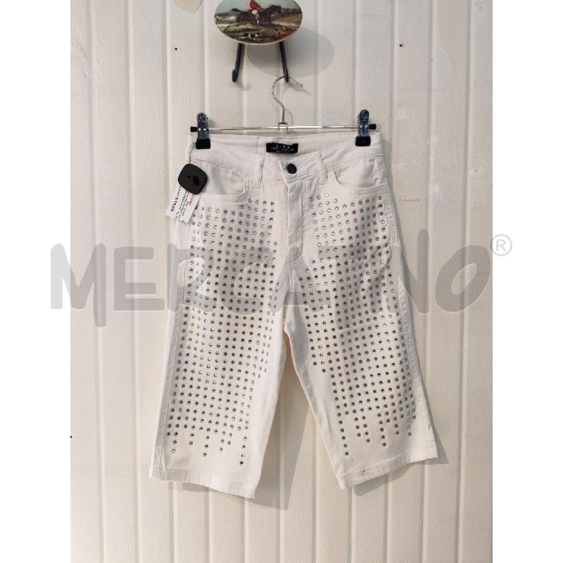 PANTALONE BAMBINO JUSTBEFOREBIANCHI CON STRASS  | Mercatino dell'Usato Mestre 1