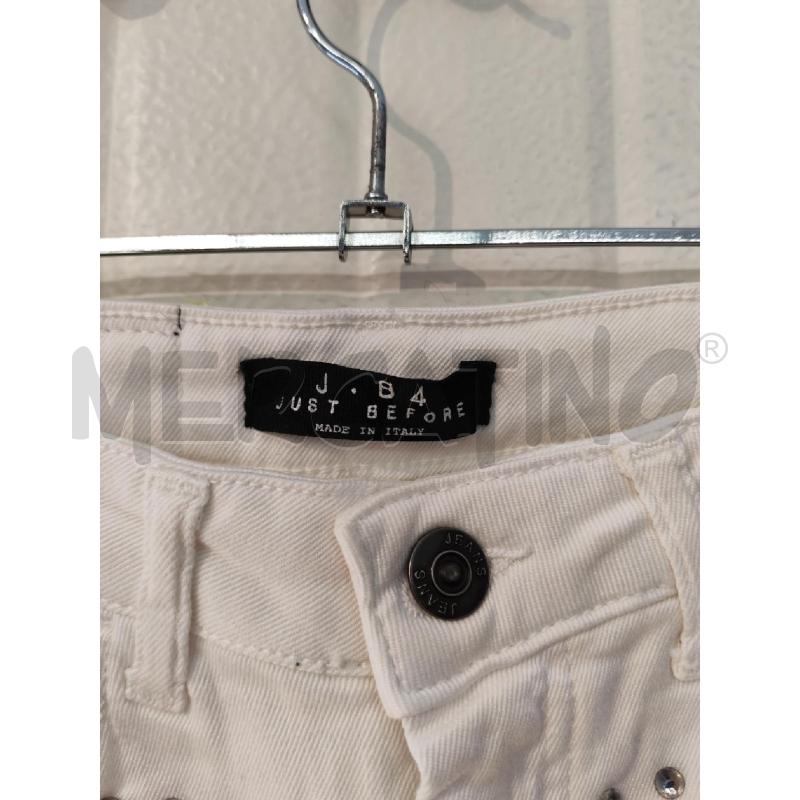 PANTALONE BAMBINO JUSTBEFOREBIANCHI CON STRASS  | Mercatino dell'Usato Mestre 2
