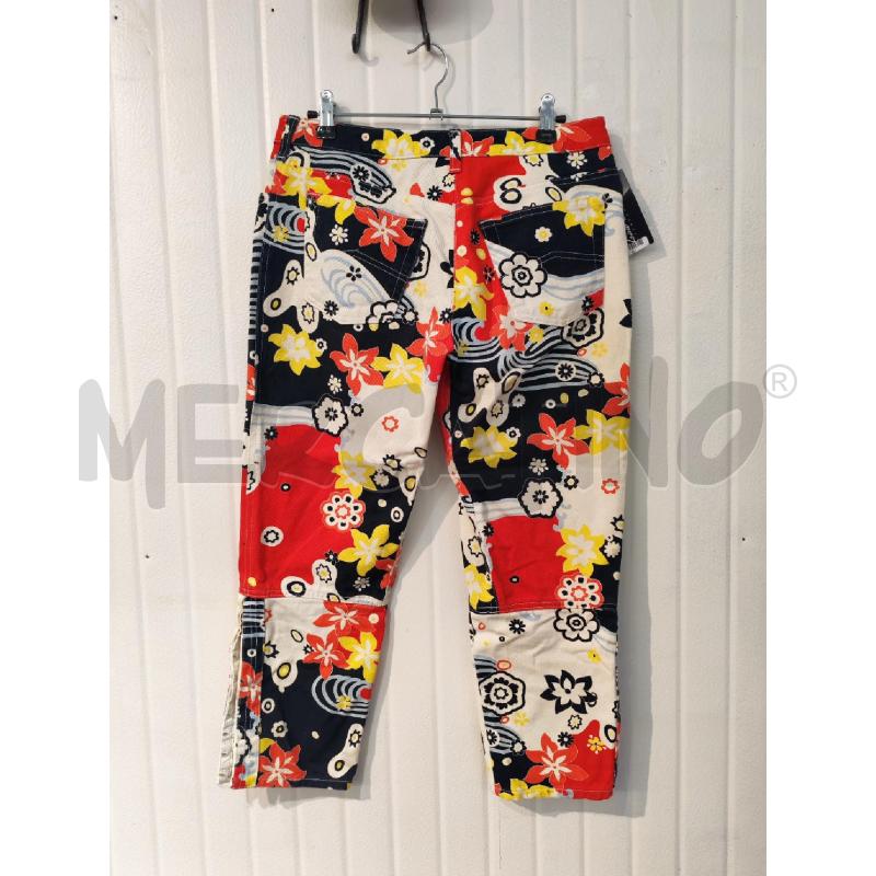 PANTALONE DONNA ARMANI JEANS FANTASIA BLU ROSSO BIANCO | Mercatino dell'Usato Mestre 4