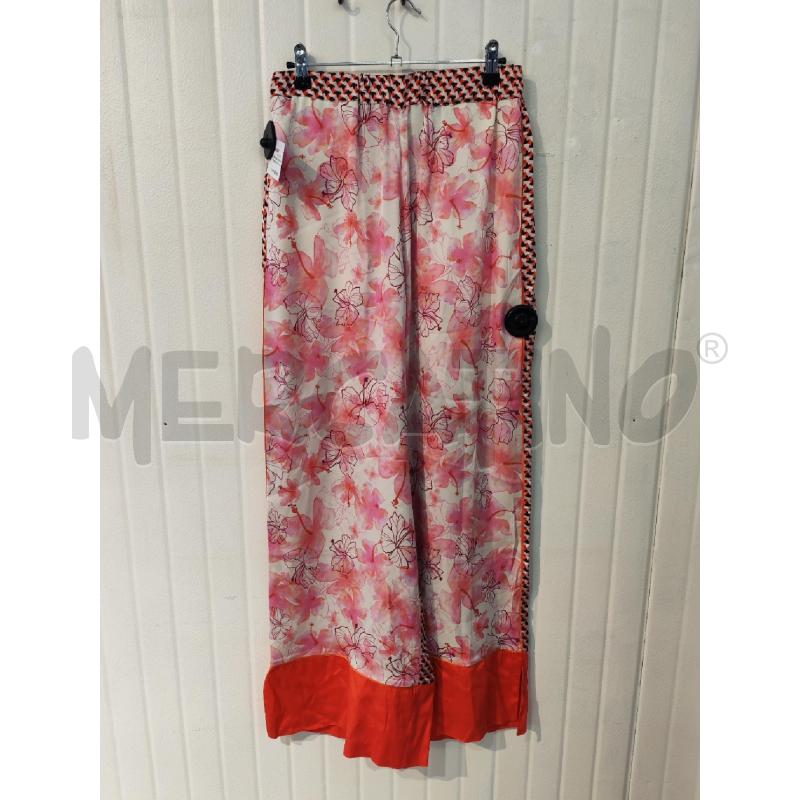 PANTALONE DONNA BALLANTYNE BIANCO ROSA  | Mercatino dell'Usato Mestre 1