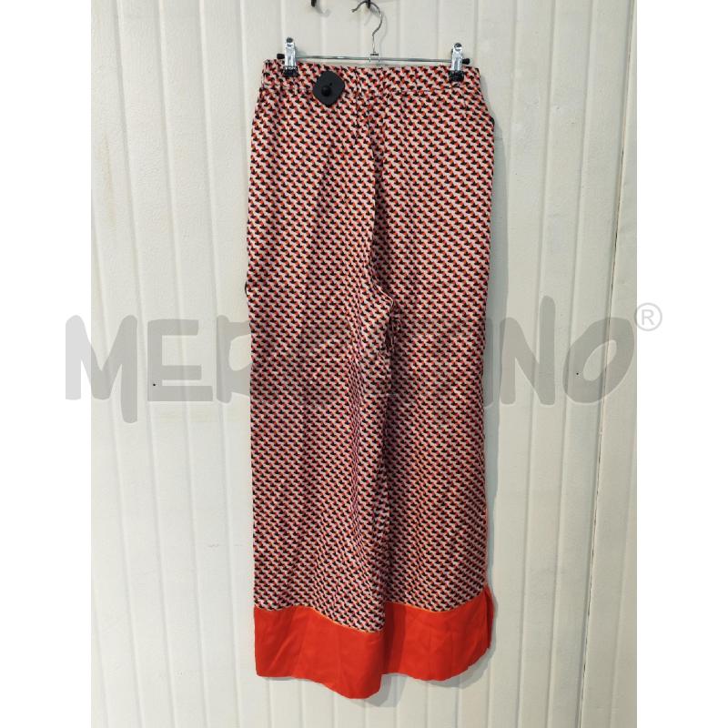 PANTALONE DONNA BALLANTYNE BIANCO ROSA  | Mercatino dell'Usato Mestre 2