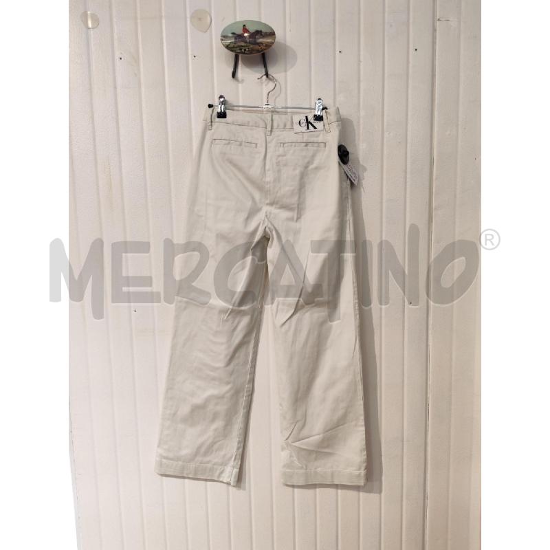PANTALONE DONNA CALVIN KLEIN BAINCHI LOGHINO NERO | Mercatino dell'Usato Mestre 3
