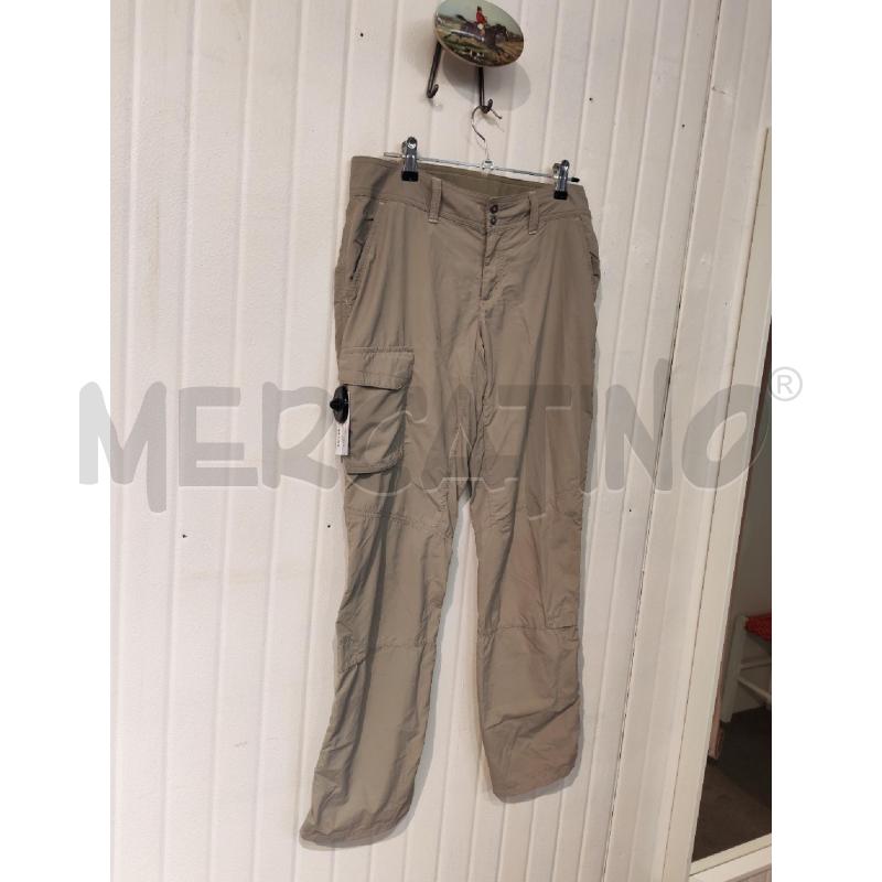 PANTALONE DONNA COLUMBIA BEIGE TECNICO | Mercatino dell'Usato Mestre 3