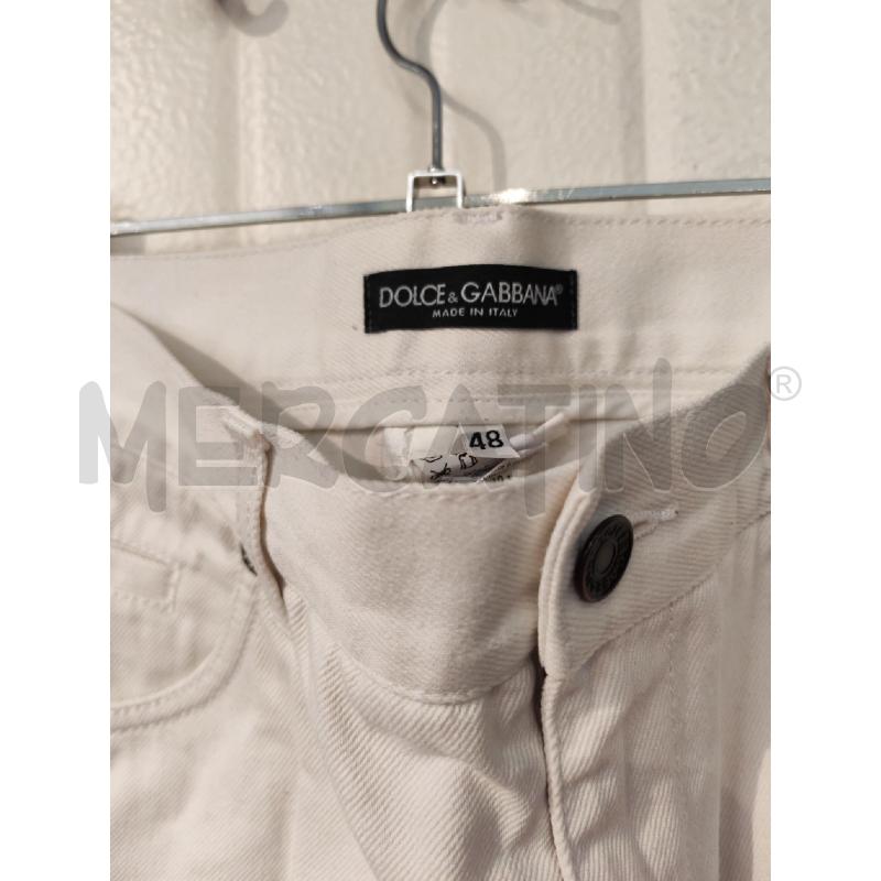 PANTALONE DONNA DOLCE E GABBANA BIANCHI | Mercatino dell'Usato Mestre 2