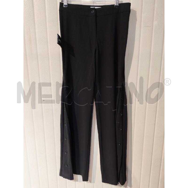 PANTALONE DONNA DOLCE E GABBANA NERO BOTTONI LATERALI | Mercatino dell'Usato Mestre 1