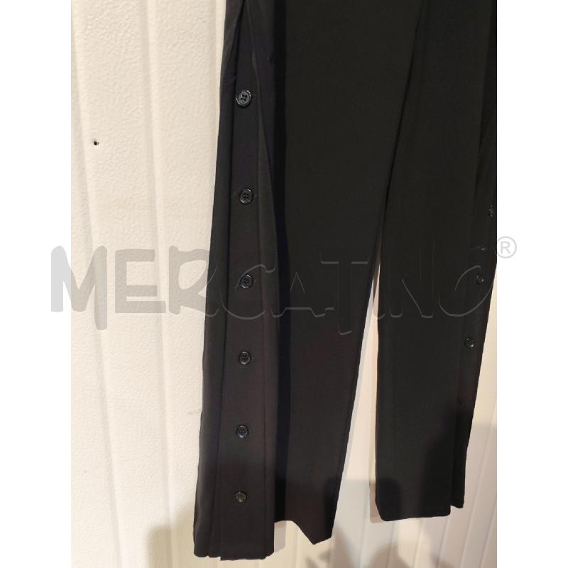 PANTALONE DONNA DOLCE E GABBANA NERO BOTTONI LATERALI | Mercatino dell'Usato Mestre 2