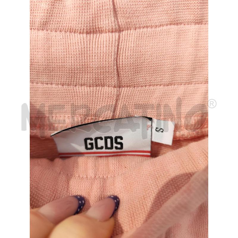 PANTALONE DONNA GCDS ROSA SCRITTE BIANCHE | Mercatino dell'Usato Mestre 2