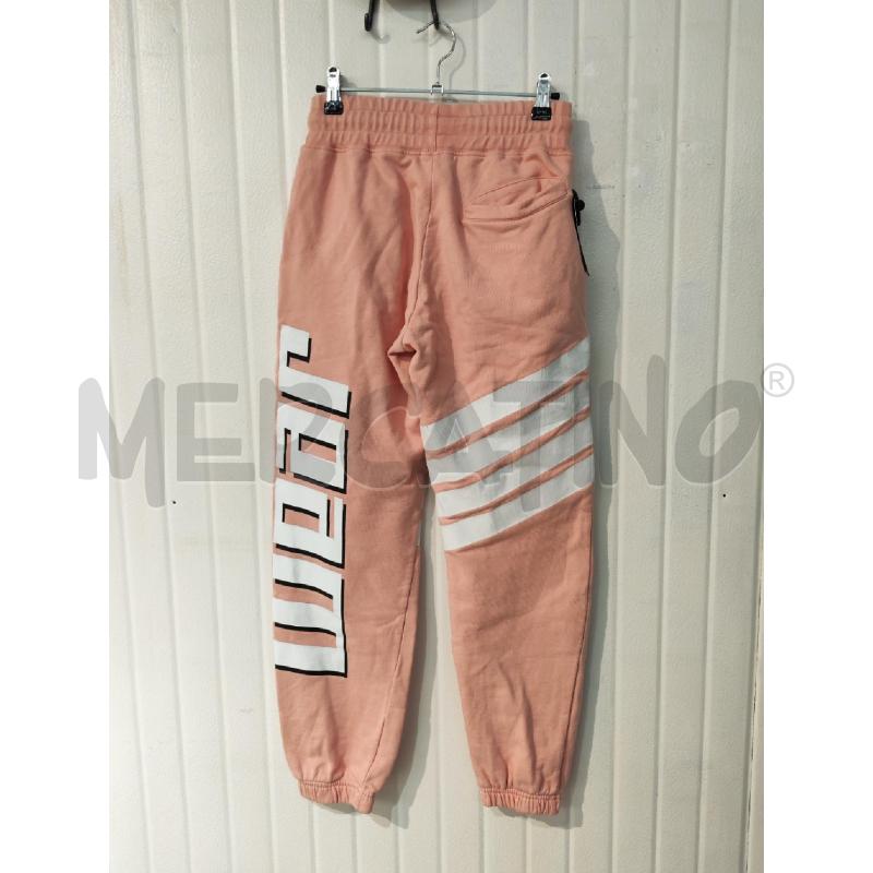 PANTALONE DONNA GCDS ROSA SCRITTE BIANCHE | Mercatino dell'Usato Mestre 4