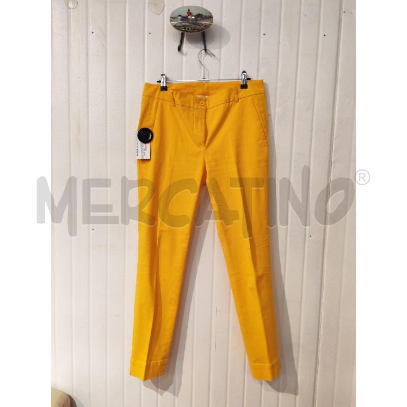PANTALONE DONNA HARMONT&BLAINE GIALLO | Mercatino dell'Usato Mestre 1