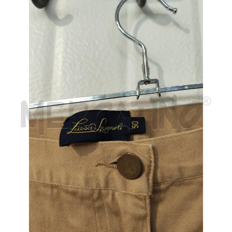 PANTALONE DONNA LUISA SPAGNOLI MARRONE 1 | Mercatino dell'Usato Mestre 2