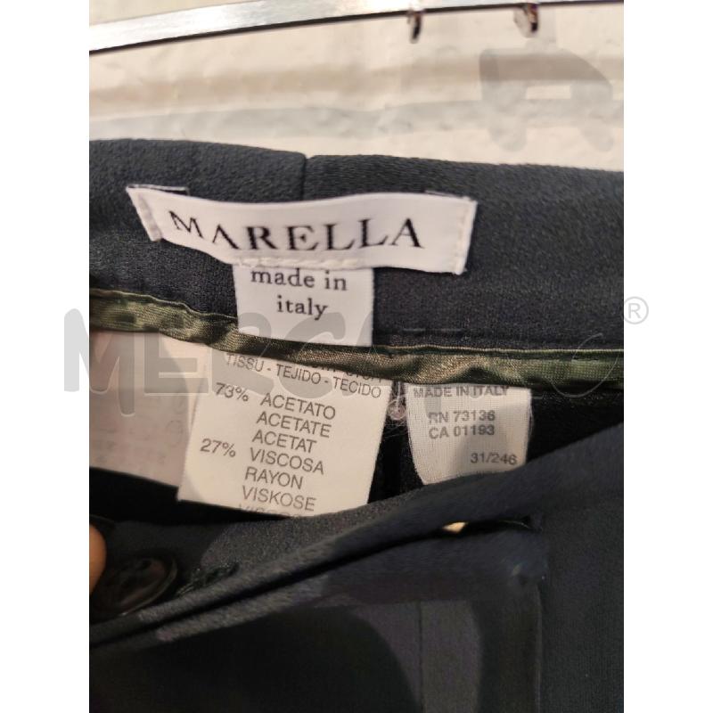PANTALONE DONNA MARELLA GRIGI SCURO SQUADRATI  | Mercatino dell'Usato Mestre 2