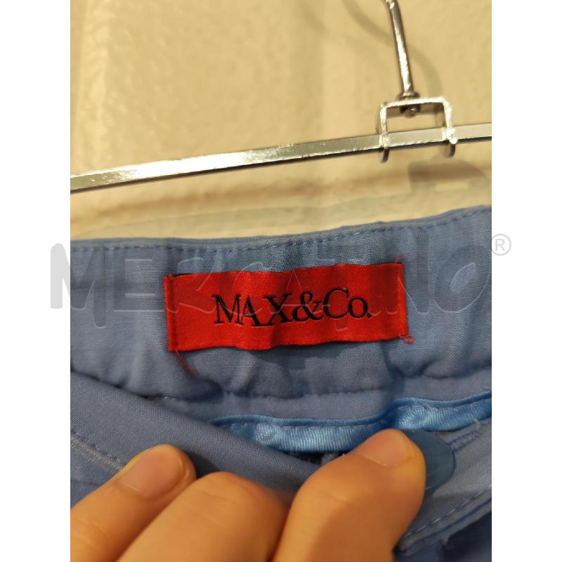 PANTALONE DONNA MAX&CO AZZURRI ELASTICO INVITA | Mercatino dell'Usato Mestre 2