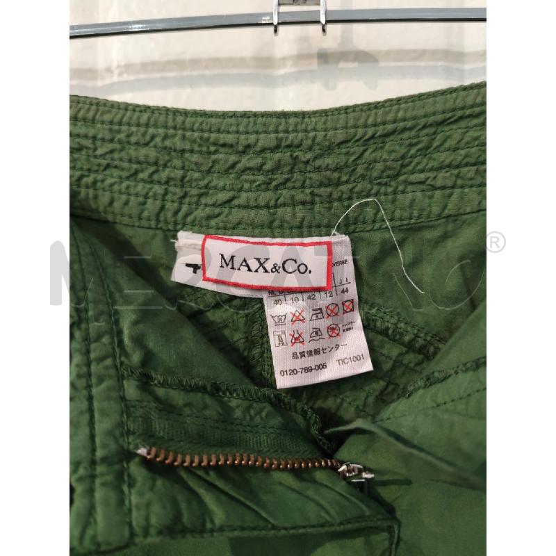 PANTALONE DONNA MAX&CO VERDI LUNGHI | Mercatino dell'Usato Mestre 4