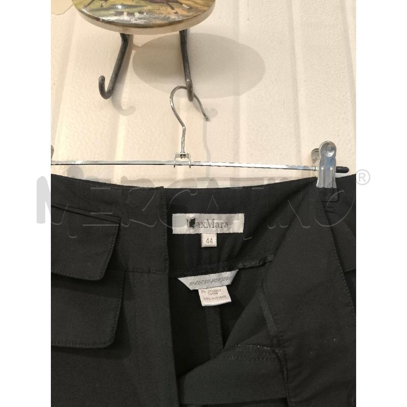 PANTALONE DONNA MAX E CO NERI CON TASCHE PATTA LUNGA DAVNTI | Mercatino dell'Usato Mestre 4