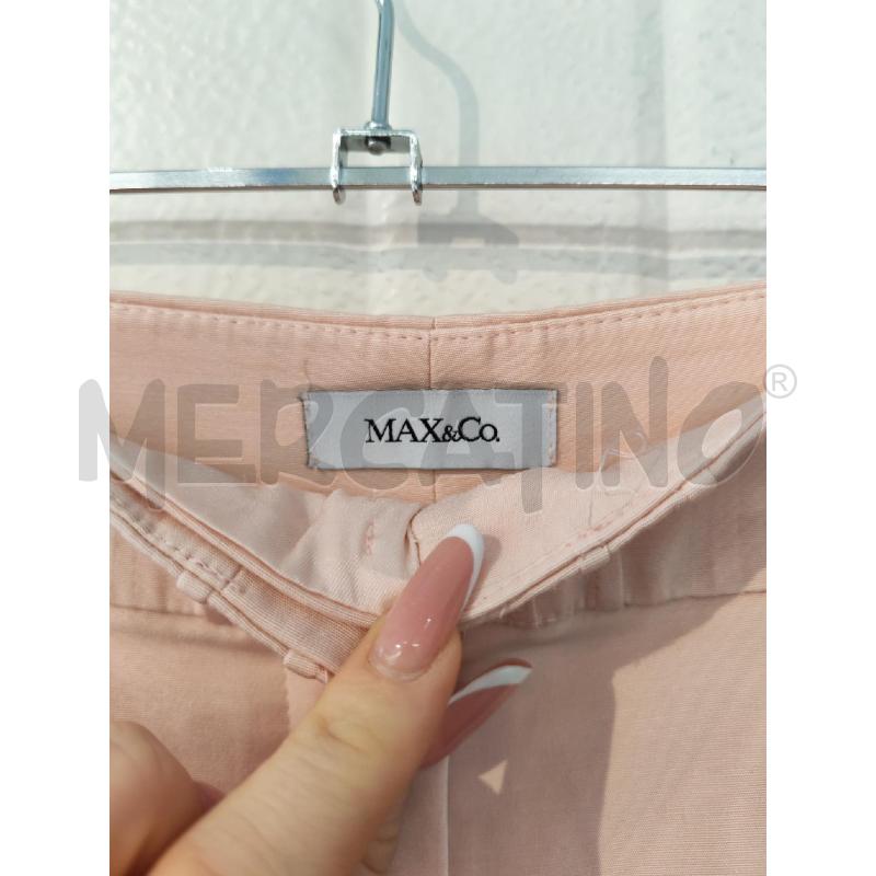 PANTALONE DONNA MAX E CO ROSA A PALAZZO | Mercatino dell'Usato Mestre 2