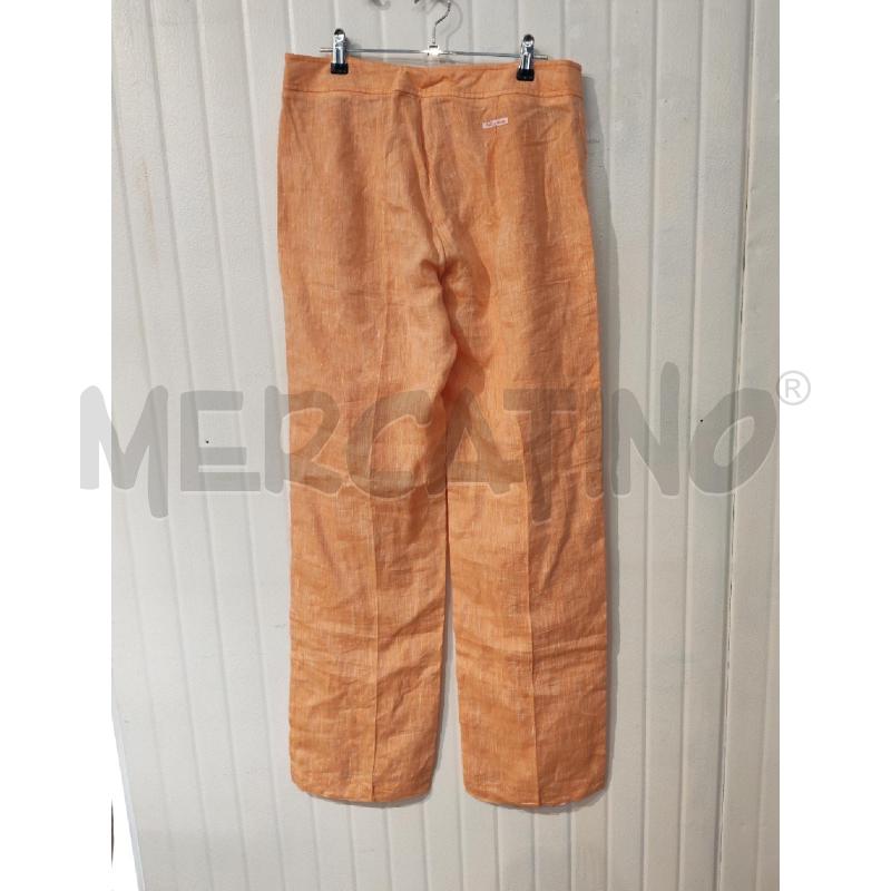 PANTALONE DONNA PAUL SHARK ARANCIONI 100% LINO | Mercatino dell'Usato Mestre 2