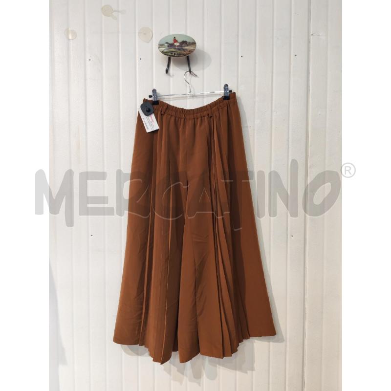 PANTALONE DONNA PENNYBLACK MARRONE PLISSETTATO | Mercatino dell'Usato Mestre 1