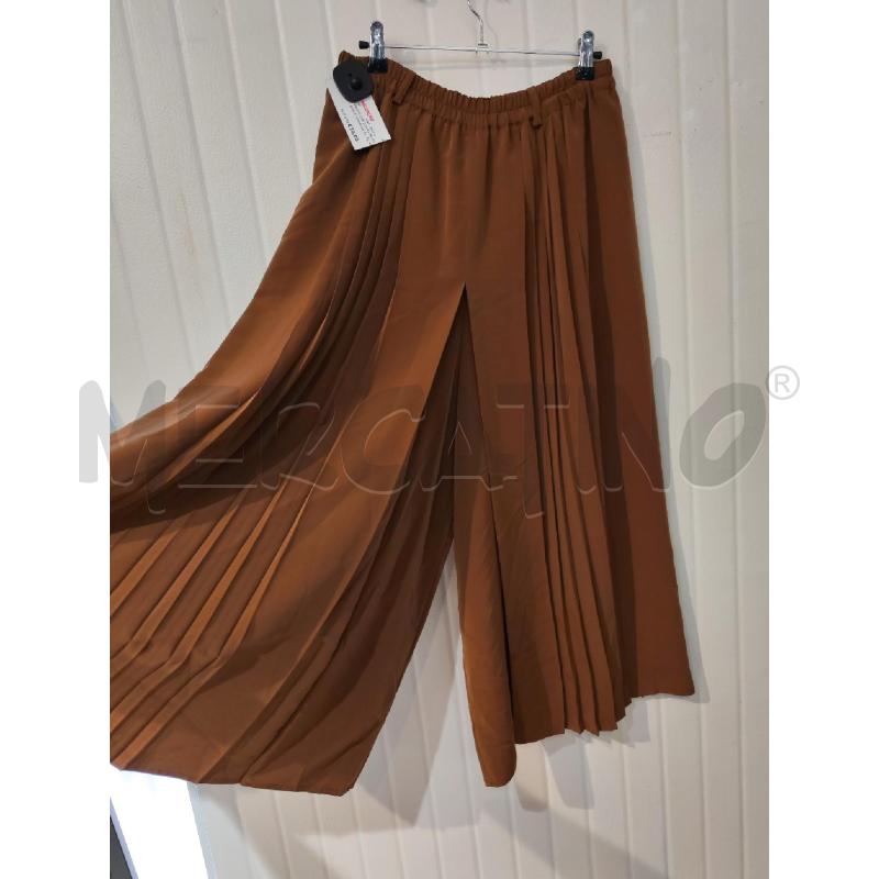 PANTALONE DONNA PENNYBLACK MARRONE PLISSETTATO | Mercatino dell'Usato Mestre 3