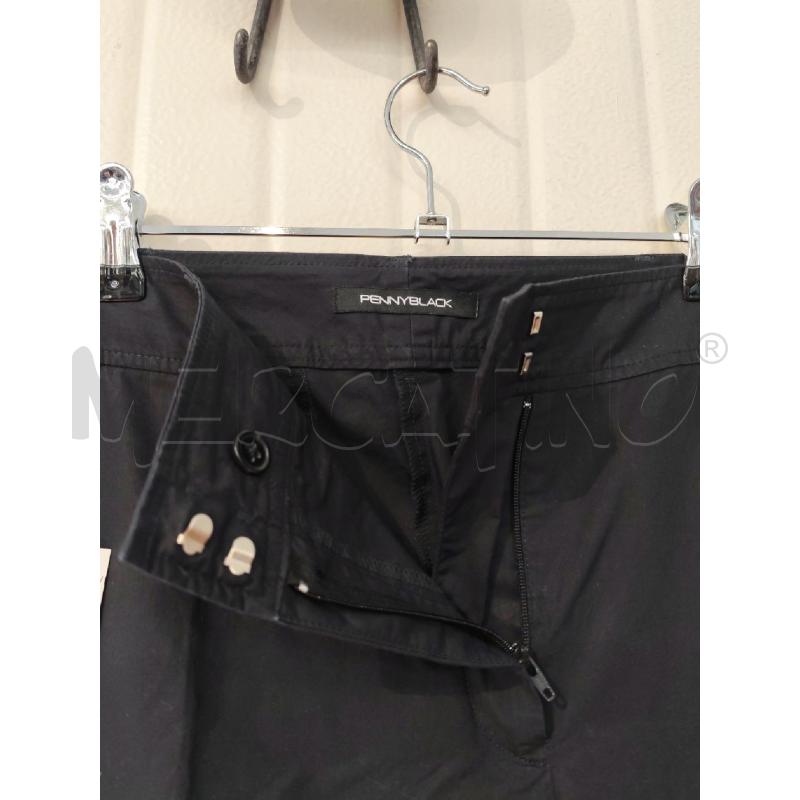 PANTALONE DONNA PENNY BLACK NERI SQUADRATI  | Mercatino dell'Usato Mestre 3