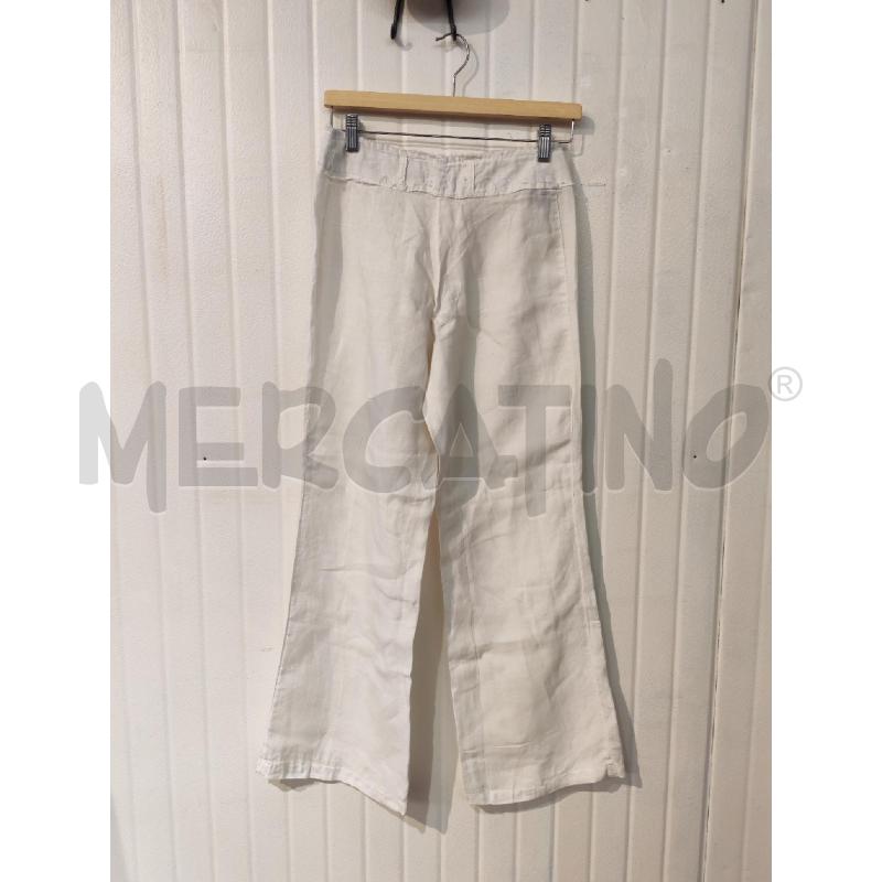 PANTALONE DONNA PINKO BIANCHI SFILACCIATI | Mercatino dell'Usato Mestre 4