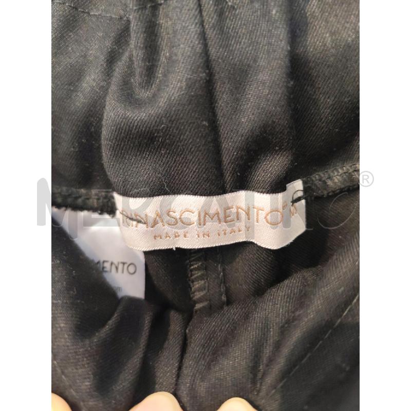 PANTALONE DONNA RINASCIMENTO NERI ELASTICIZZATI | Mercatino dell'Usato Mestre 2