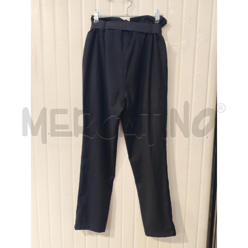 PANTALONE DONNA RINASCIMENTO NERI ELASTICIZZATI | Mercatino dell'Usato Mestre 3