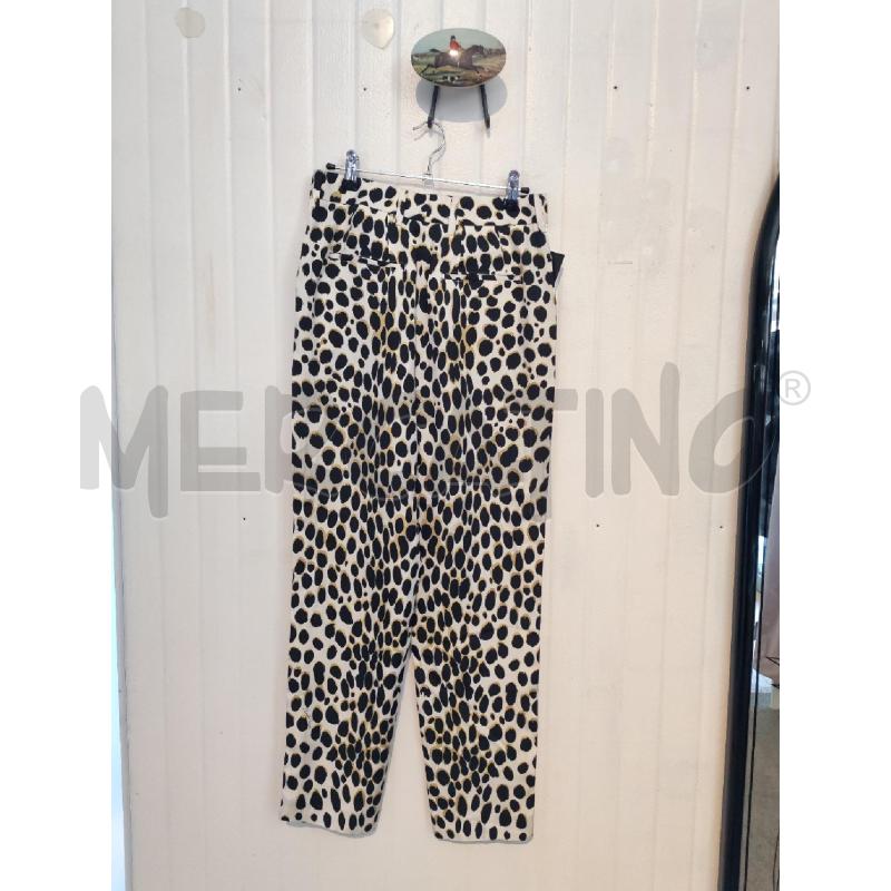 PANTALONE DONNA ROBERTO CAVALLI BIANCO NERO TIPO LEOPARDATO | Mercatino dell'Usato Mestre 3