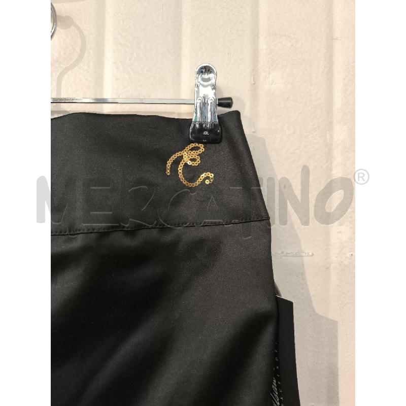 PANTALONE DONNA ROBERTO CAVALLI NERO PAILETTES DORATE | Mercatino dell'Usato Mestre 5