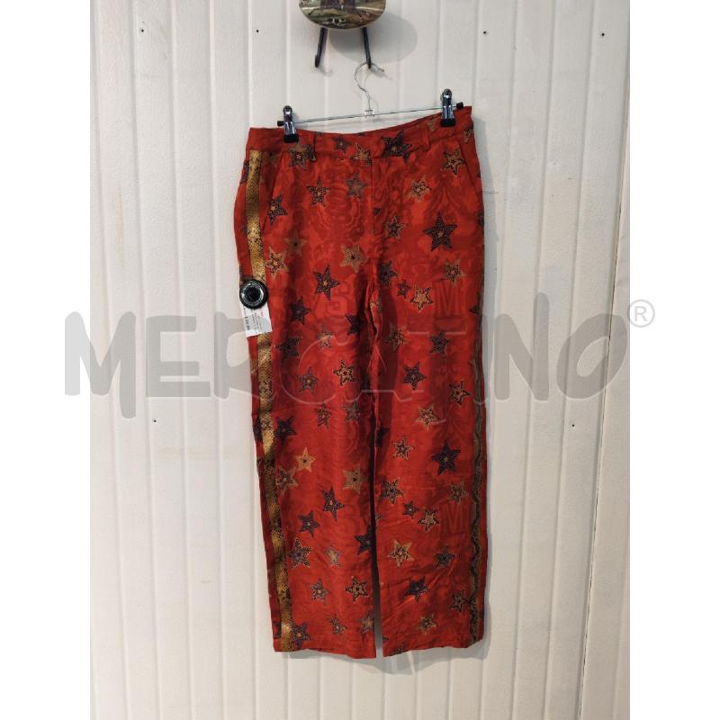 PANTALONE DONNA SCOTCH&SODA ARANCIO FANTASIE  | Mercatino dell'Usato Mestre 1