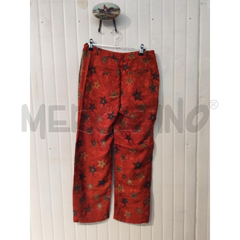 PANTALONE DONNA SCOTCH&SODA ARANCIO FANTASIE  | Mercatino dell'Usato Mestre 3